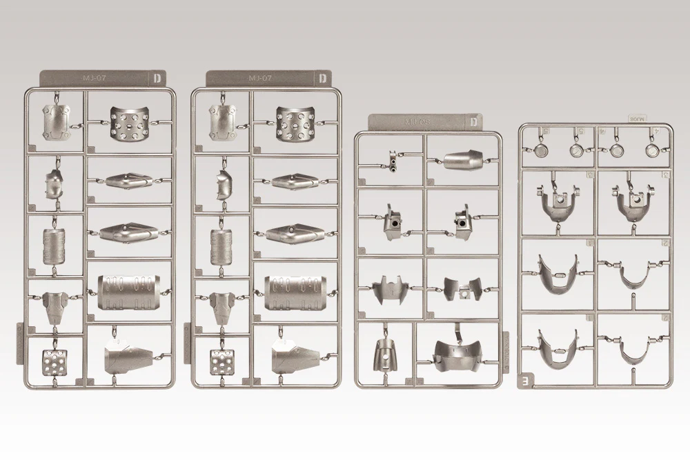 MECHA SUPPLYASSORT04 EX ARMOR GUNMETALLIC ver. - Image 3
