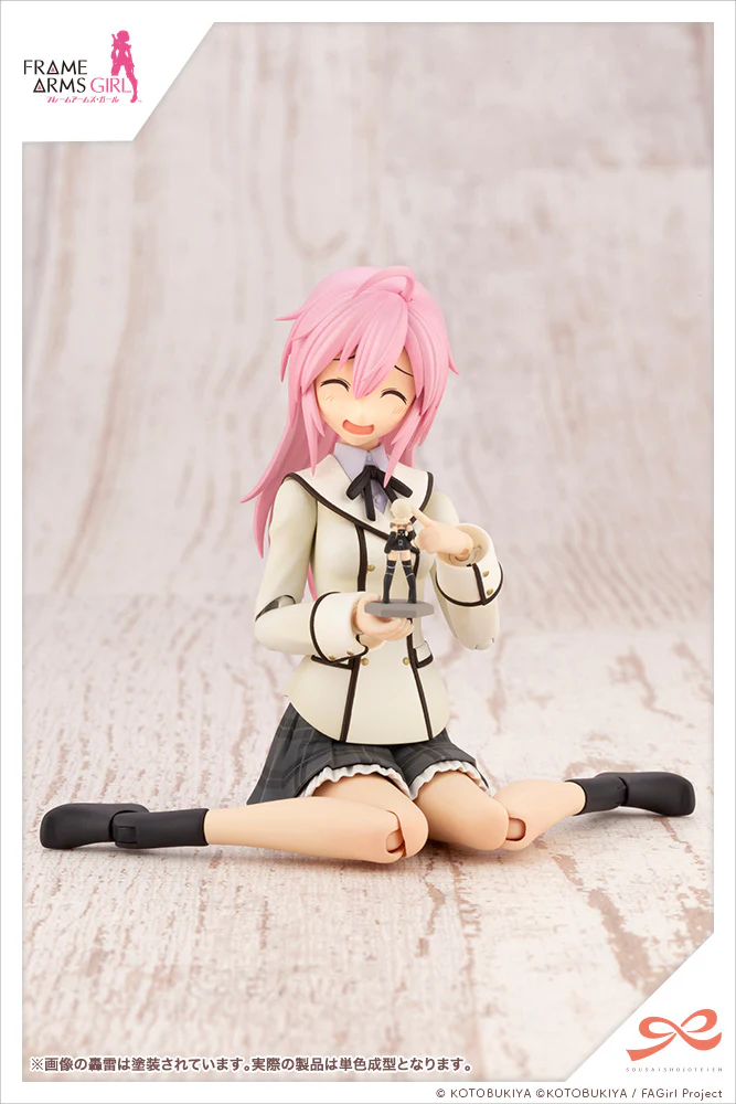 Ao Gennai 【WAKABA GIRLS’ HIGH SCHOOL WINTER CLOTHES】DREAMING STYLE HAPPY MONOCHROME - Image 10