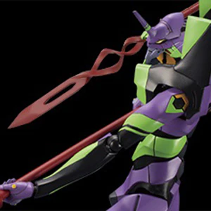 Evangelion Test Type-01 with Spear of Cassius