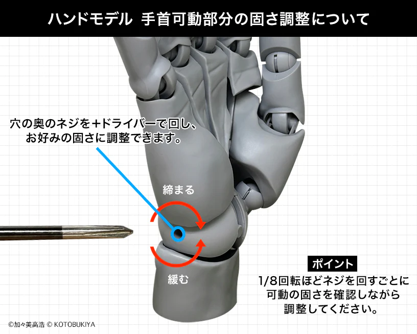 ARTIST SUPPORT ITEM HAND MODEL/L -PALE ORANGE- - Image 12