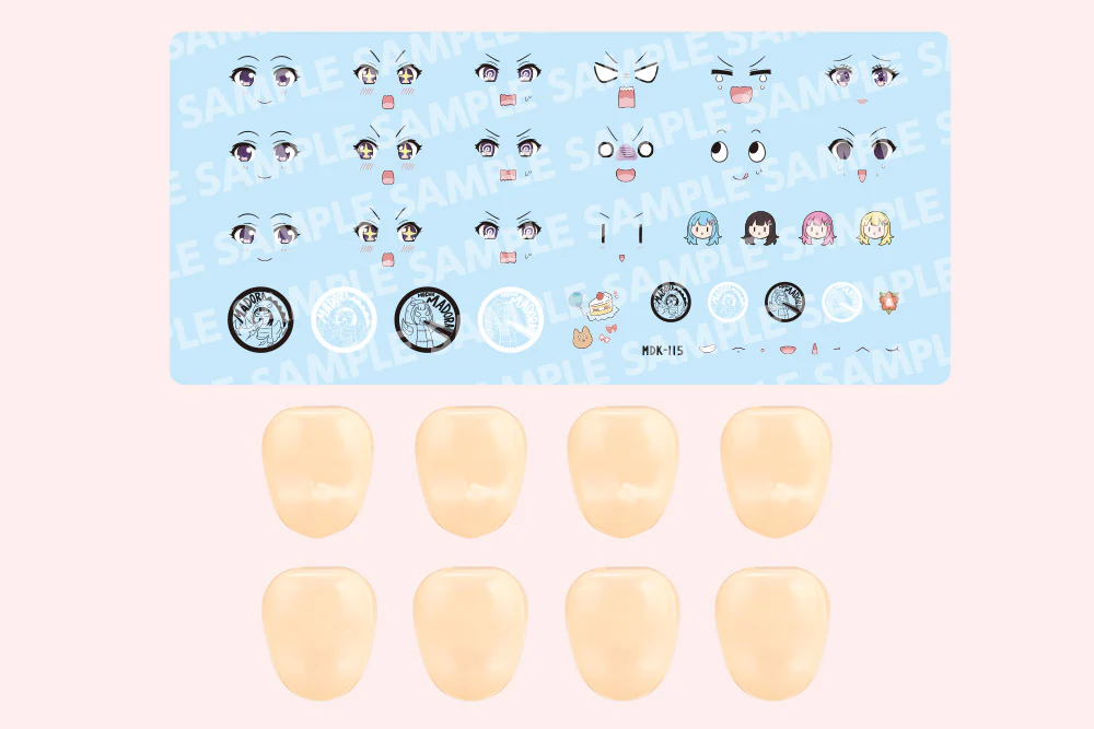 CUSTOMIZED FACE & DECAL SET Vol.5 [DESIGNED BY RAGUHONOERIKA FOR MADOKA YUKI A] - Image 17