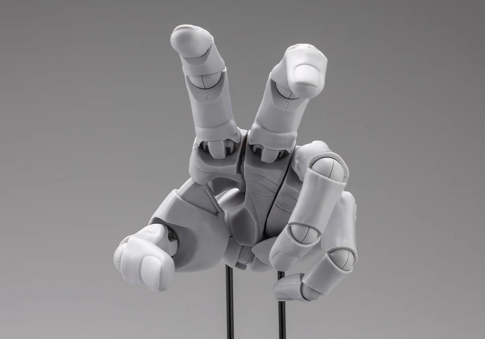 ARTIST SUPPORT ITEM HAND MODEL MEN’S/L -GRAY- - Image 5