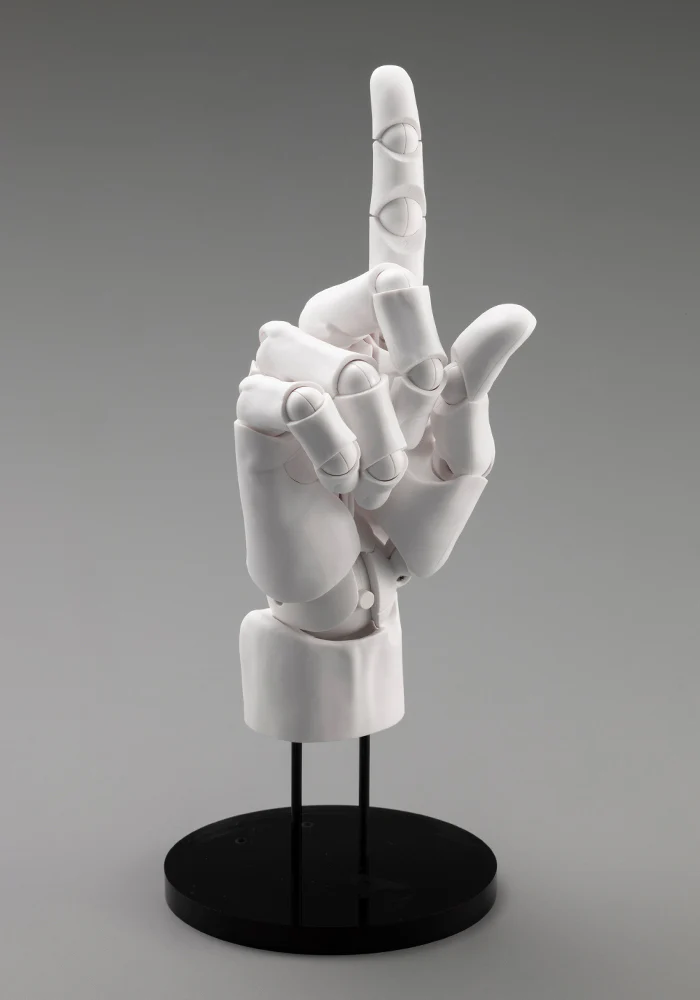 ARTIST SUPPORT ITEM HAND MODEL MEN’S/R -WHITE- - Image 7