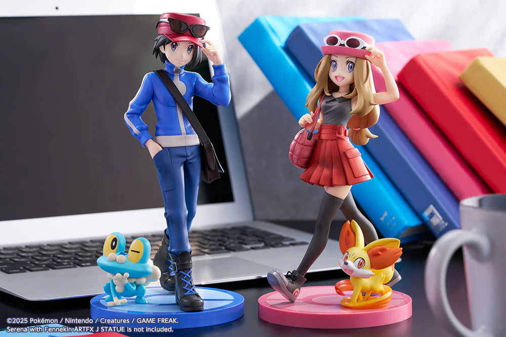 Pokémon Calem with Froakie ARTFX J STATUE - Image 24