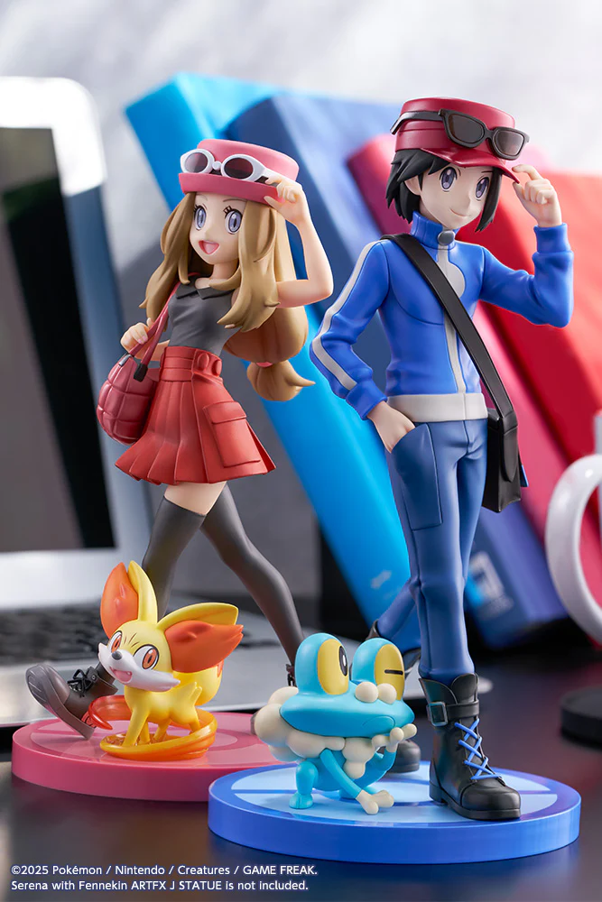 Pokémon Calem with Froakie ARTFX J STATUE - Image 25