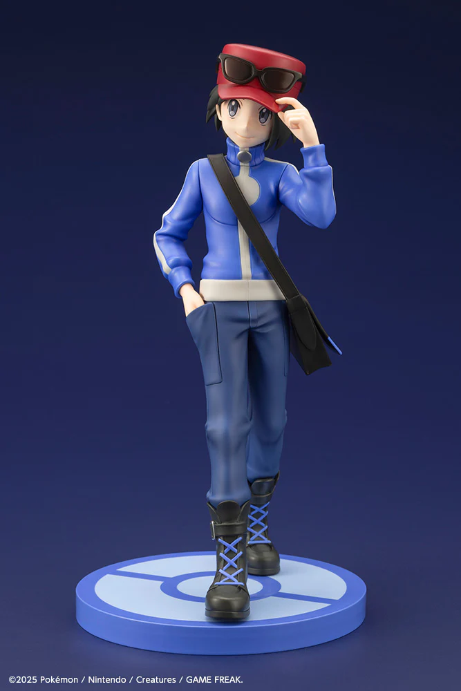 Pokémon Calem with Froakie ARTFX J STATUE - Image 4