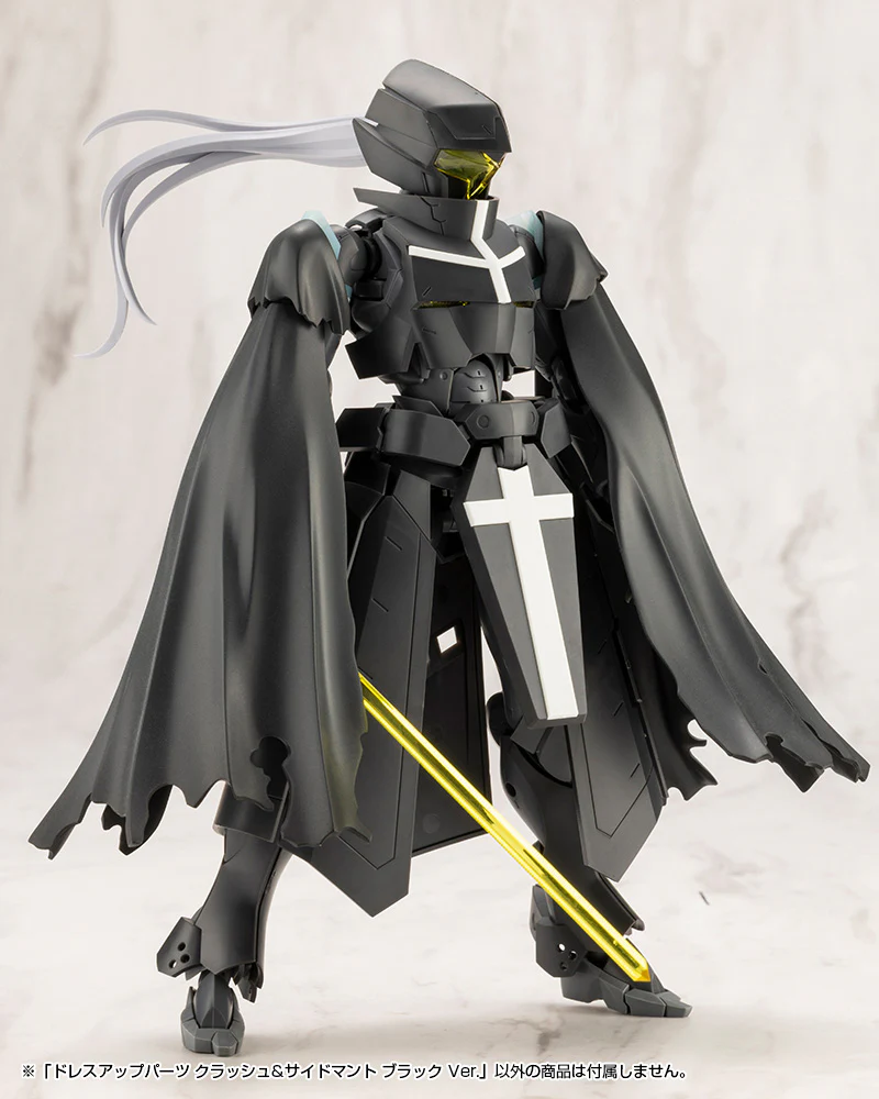 DRESS UP PARTS CRASH＆SIDE CLOAK BLACK Ver. - Image 6