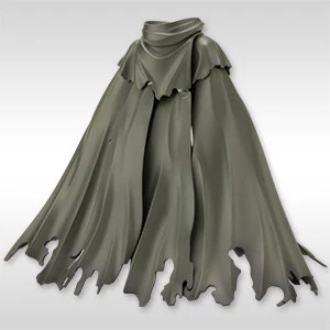 DRESS UP PARTS CRASH&SIDE CLOAK DARK GREEN Ver.