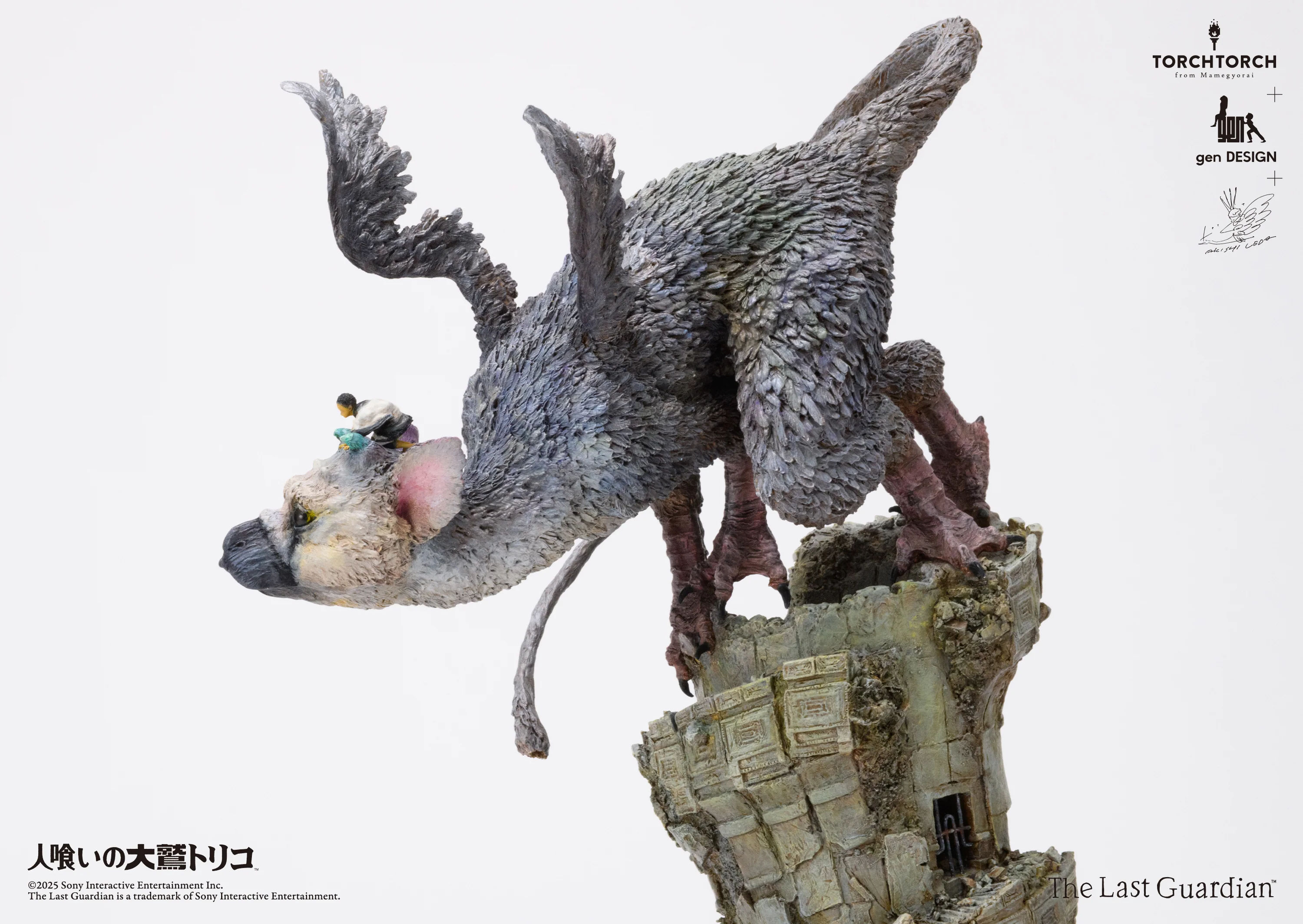 TORCH TORCH + GenDESIGN + Akishi Ueda/ The Last Guardian: Trico Art Statue - Image 22