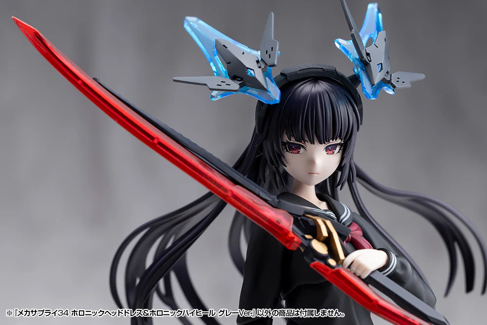 MECHA SUPPLY34 HOLONIC HEADDRESS & HOLONIC HIGH HEELS GRAY Ver. - Image 13