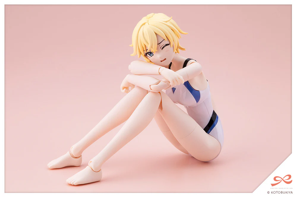RUI SAOTOME【TOUOU HIGH SCHOOL COMPETITIVE SWIMSUIT】DREAMING STYLE WHITE DOLPHIN - Image 6