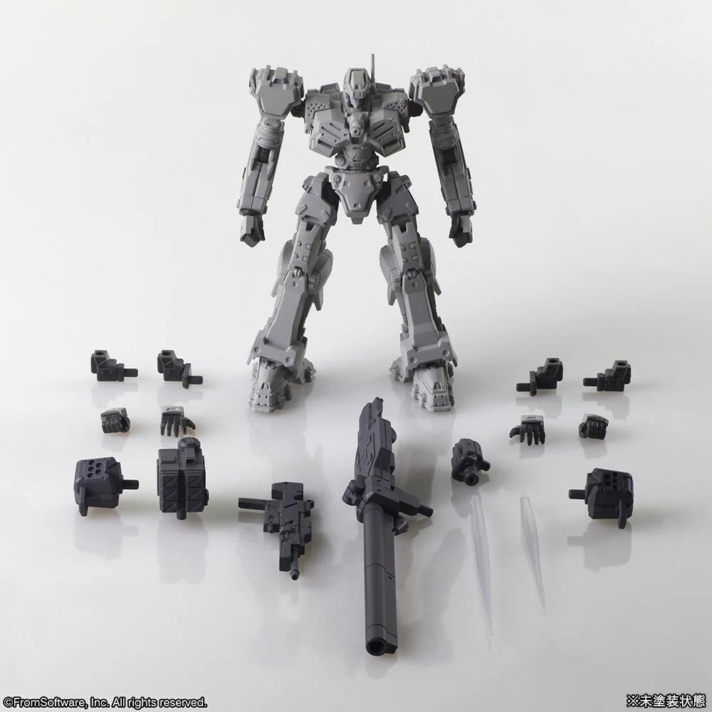 ARMORED CORE STRUCTURE ARTS NON SCALE PLASTIC MODEL KIT SERIES Vol.1 (4 piece set) - Image 24
